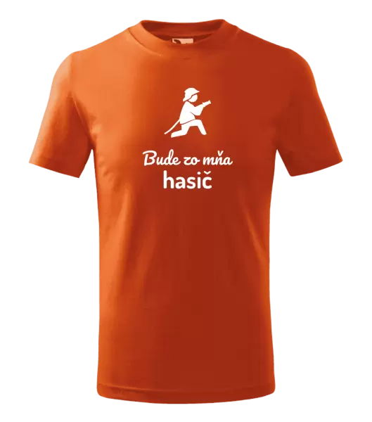 Detské tričko Bude zo mňa hasič