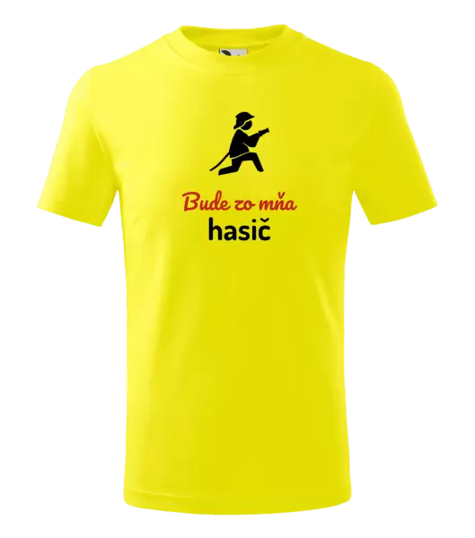 Detské tričko Bude zo mňa hasič