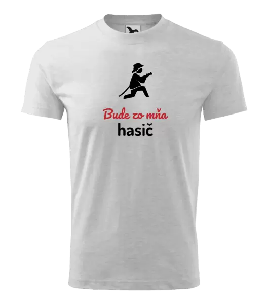 Detské tričko Bude zo mňa hasič
