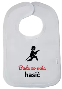 Detský podbradník Bude zo mňa hasič