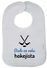 Detský podbradník Bude zo mňa hokejista 