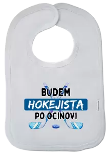 Detský podbradník Budem hokejista po ocinovi