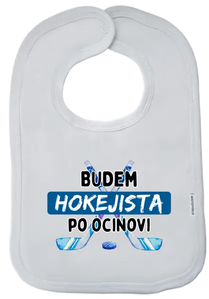 Detský podbradník Budem hokejista po ocinovi
