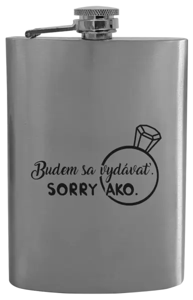 Ploskačka Budem sa vydávať. Sorry ako. 