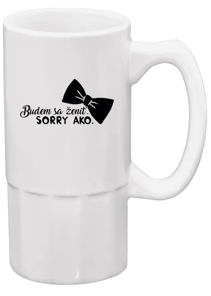 Polliter Budem sa ženiť. Sorry ako.