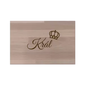 Bukové prkénko Král