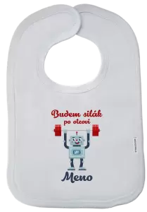 Detský podbradník Budem silák po otcovi