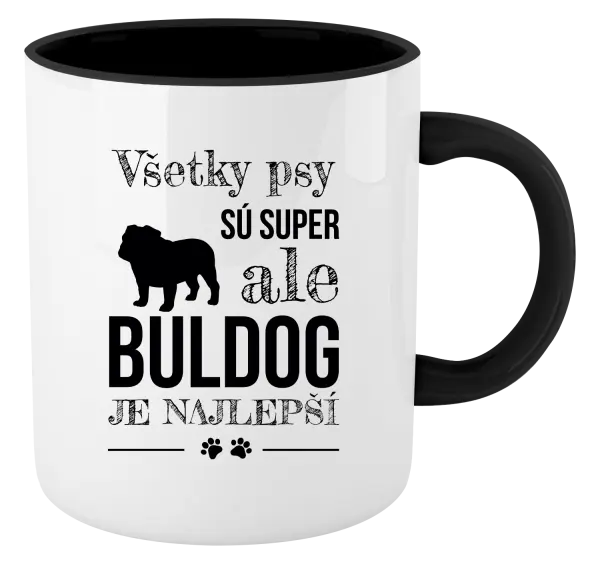 Hrnček  Buldog je najlepší