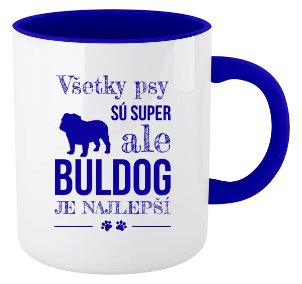Hrnček  Buldog je najlepší