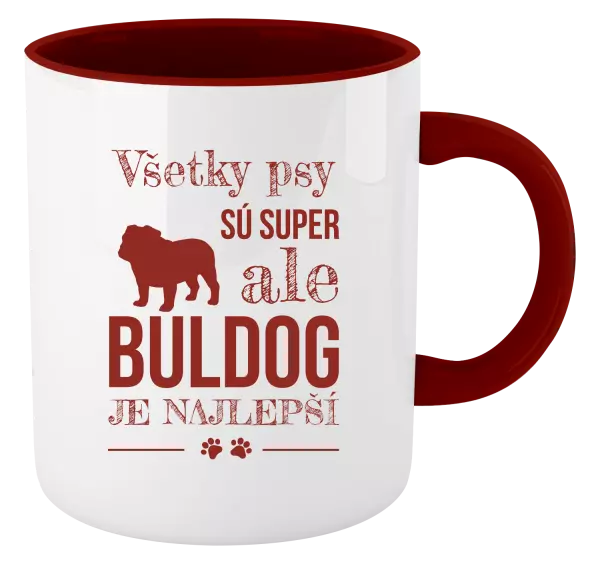 Hrnček  Buldog je najlepší