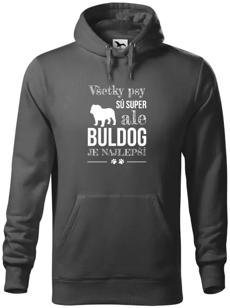 Pánska mikina Buldog je najlepší