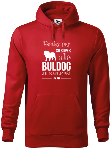 Pánska mikina Buldog je najlepší