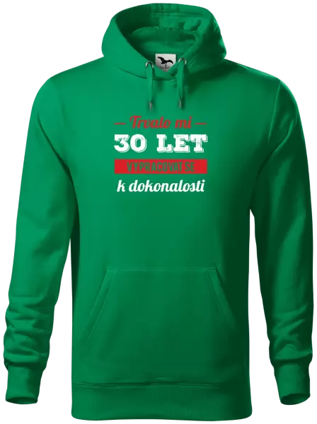 Pánská mikina Trvalo mi x let vypracovat se k dokonalosti