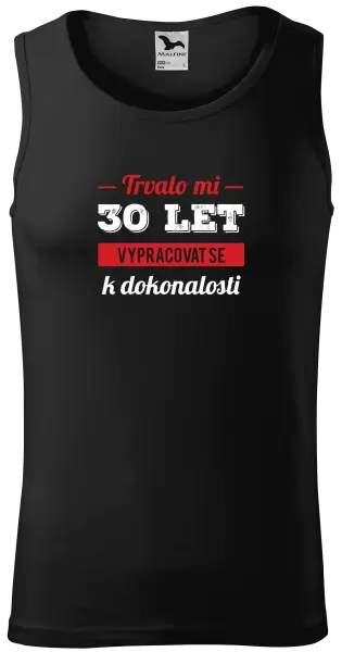 Pánské tílko Trvalo mi x let vypracovat se k dokonalosti
