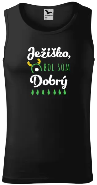 Pánske vianočné tielko Ježiško, bol som dobrý
