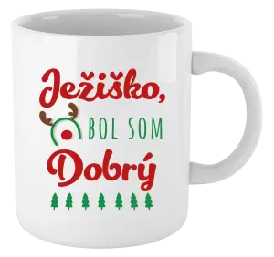 Vianočný hrnček Ježiško, bol som dobrý