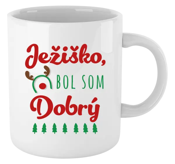 Vianočný hrnček Ježiško, bol som dobrý