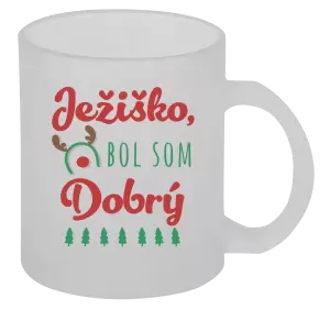 Vianočný hrnček Ježiško, bol som dobrý