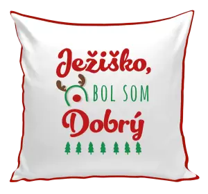 Vianočný vankúš Ježiško, bol som dobrý