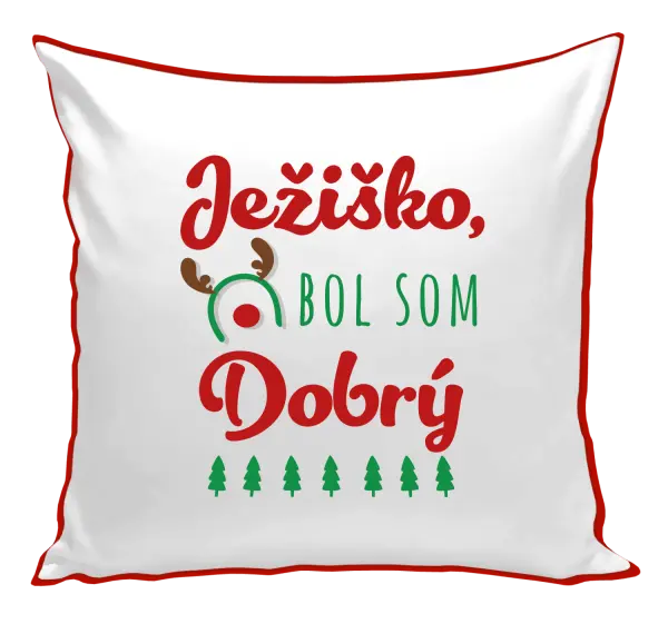 Vianočný vankúš Ježiško, bol som dobrý