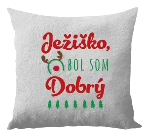 Vianočný vankúš Ježiško, bol som dobrý