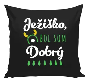 Vianočný vankúš Ježiško, bol som dobrý