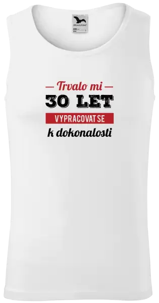 Pánské tílko Trvalo mi x let vypracovat se k dokonalosti