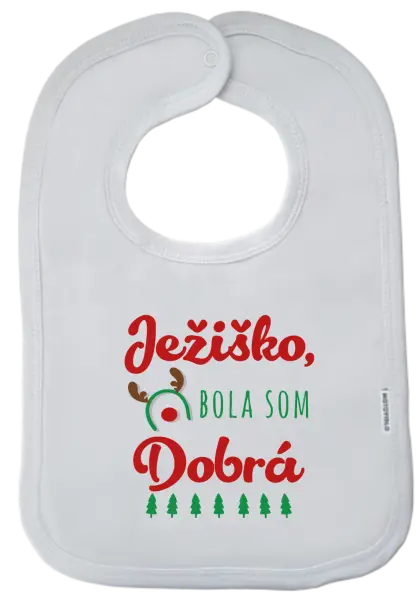 Detský podbradník Ježiško, bola som dobrá