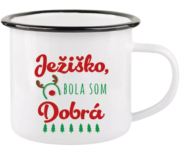 Vianočná plecháčik Ježiško, bola som dobrá