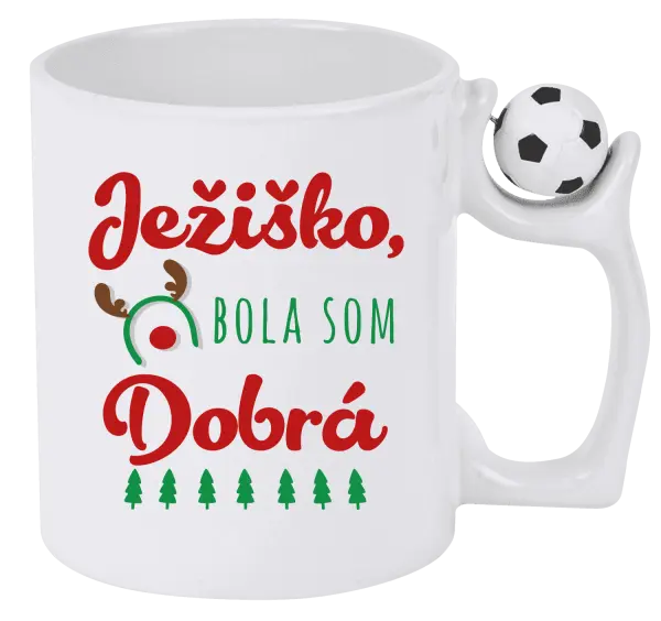 Vianočný hrnček Ježiško, bola som dobrá