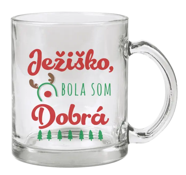 Vianočný hrnček Ježiško, bola som dobrá