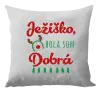 Vianočný vankúš Ježiško, bola som dobrá