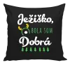 Vianočný vankúš Ježiško, bola som dobrá