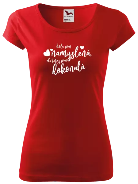 Dámske tričko Bola som namyslená