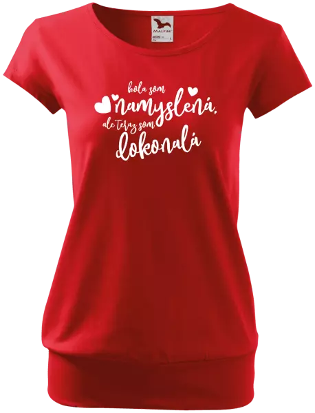 Dámske tričko Bola som namyslená