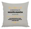 Vankúš Certifikát najlepšia mama na svete