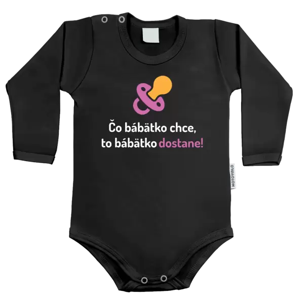 Detské body Čo bábätko chce, to bábätko dostane 