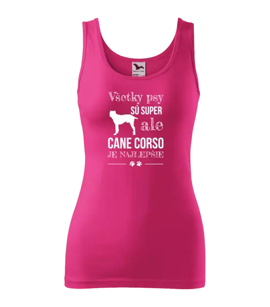 Dámske tielko Cane Corso je najlepšie
