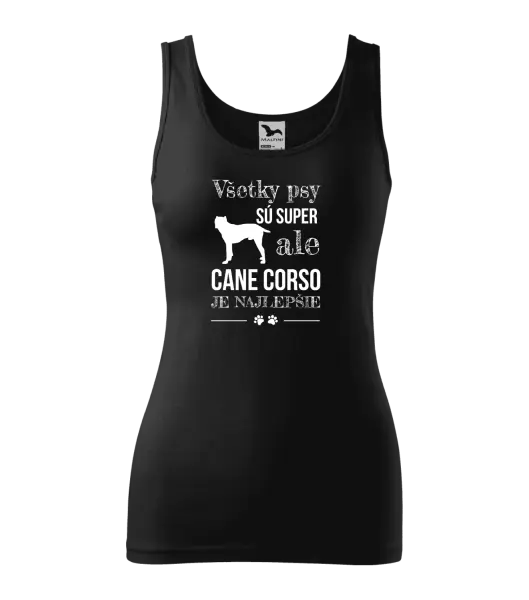 Dámske tielko Cane Corso je najlepšie