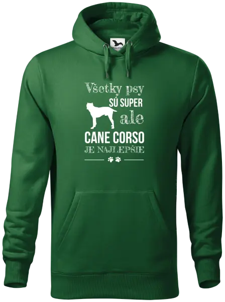 Pánska mikina Cane Corso je najlepšie
