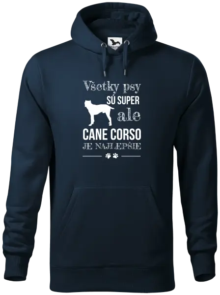 Pánska mikina Cane Corso je najlepšie