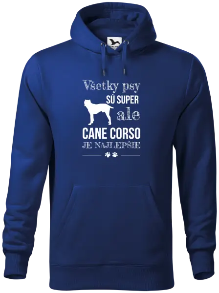 Pánska mikina Cane Corso je najlepšie