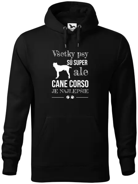 Pánska mikina Cane Corso je najlepšie
