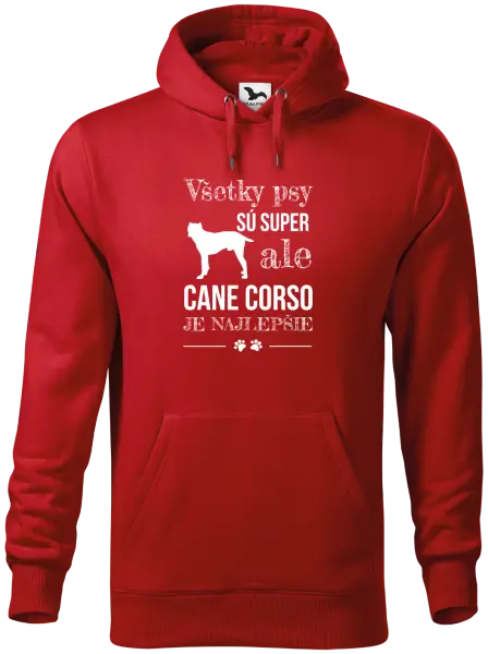 Pánska mikina Cane Corso je najlepšie