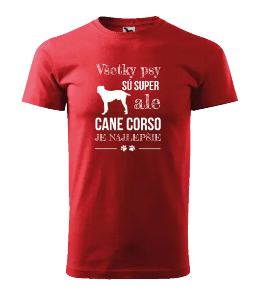 Pánske tričko Cane Corso je najlepšie