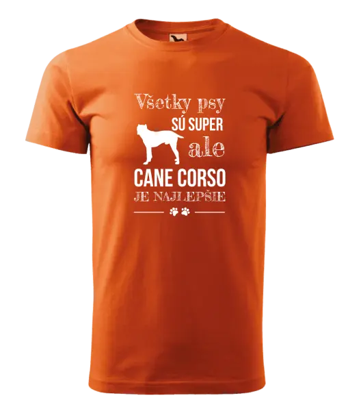 Pánske tričko Cane Corso je najlepšie