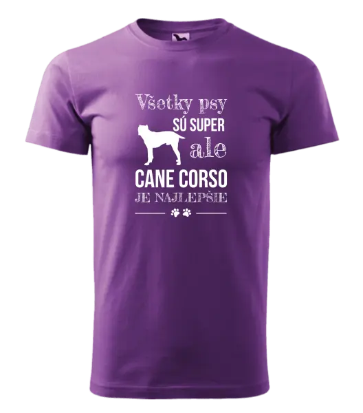 Pánske tričko Cane Corso je najlepšie