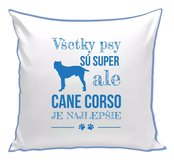 Vankúš Cane Corso je najlepšie