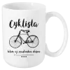 Hrnček Cyklista telom aj prasknutou dušou