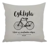 Vankúš Cyklista telom aj prasknutou dušou